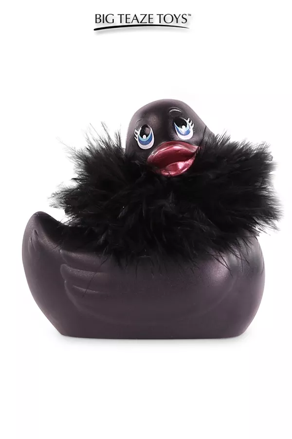 Duckie Paris Mini-Vibrationsente – Schwarz Duckie Paris Mini-Vibrationsente – Schwarz