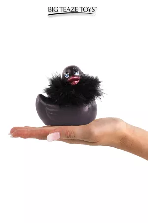 Mini vibrating duck Duckie Paris - black