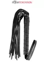Martinet Fetish Tentation 13 lanières en cuir synthétique noir pour initiation BDSM