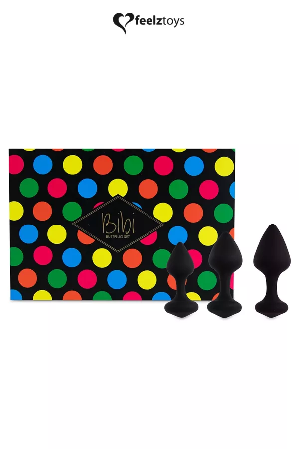 Box 3 spine anale Bibi - nero