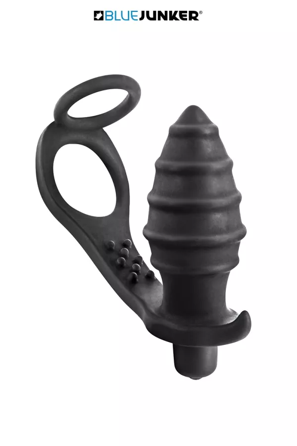 Vibrierender Analplug und Penisring Vibrierender Analplug und Penisring
