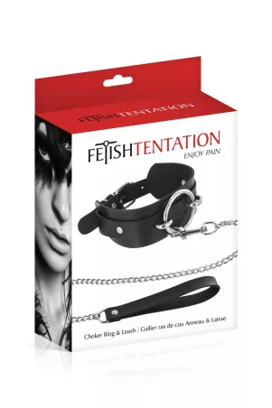 Fetish Tentation Halsband & Leine – Elegant, sinnlich & stark