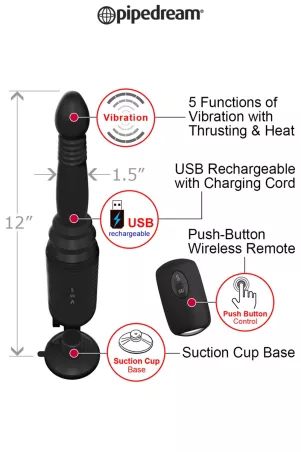 Plug anal ferngesteuertes Ein- und Ausgehen Vibrating Ass Thruster