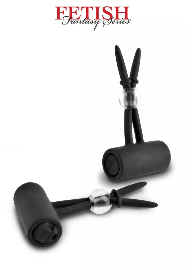 Vibrierende Nippelklemmen aus Silikon Vibrierende Nippelklemmen aus Silikon