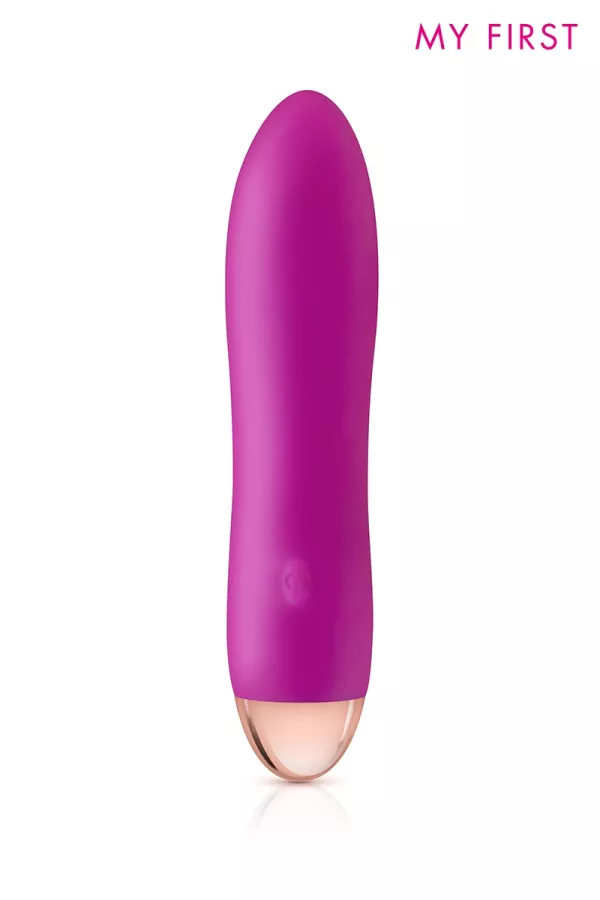 Vibratore ricaricabile Pinga rosa Vibratore ricaricabile Pinga rosa