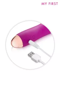 Vibratore ricaricabile Pinga rosa