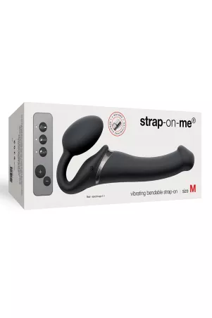 Strap on-me vibrating black M