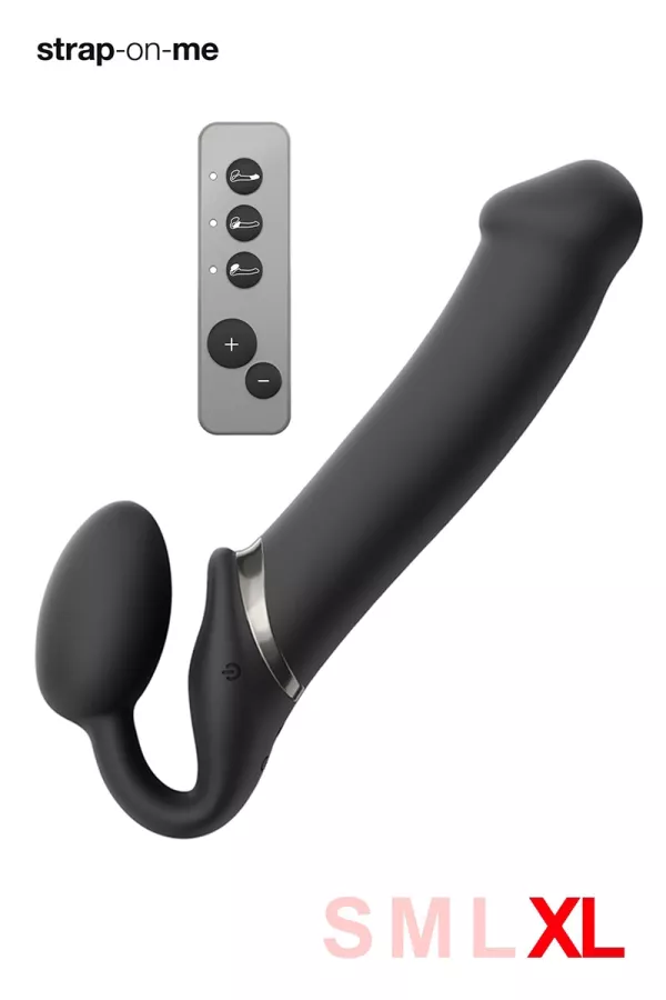 Strap on-me vibrierend schwarz XL Strap on-me vibrierend schwarz XL
