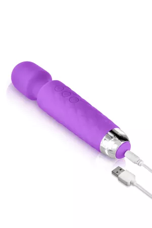 Vibro Love Wand ricaricabile viola