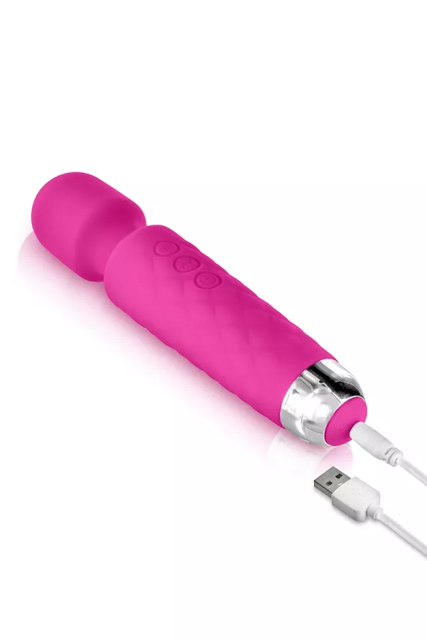 Vibro Love Wand wiederaufladbare Rose