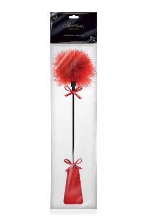 Tapette à pompon rouge - Sweet Caress