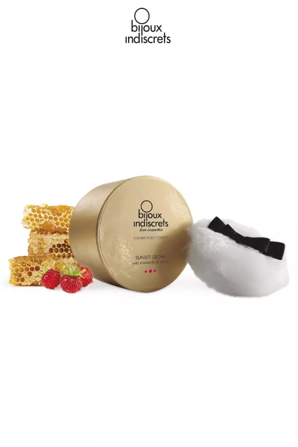 Poudre corporelle embrassable Fraise Poudre corporelle embrassable Fraise