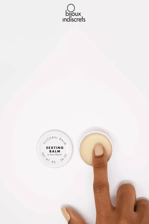 Ginger-scented clitoral balm