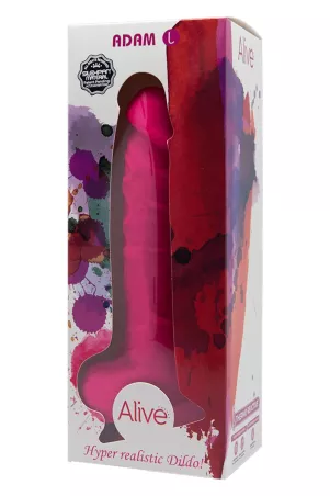 Gode double densité Adam L - rose