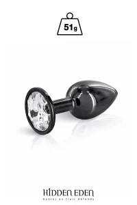 Spina gioiello in alluminio nero S