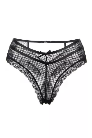 Tanga lace black