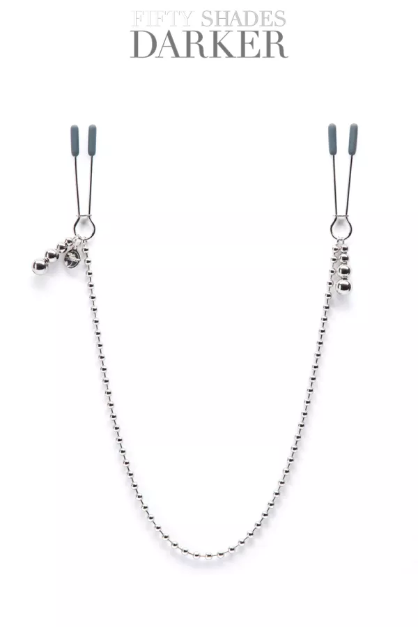 Nippelklemmen mit Kette Nippelklemmen mit Kette