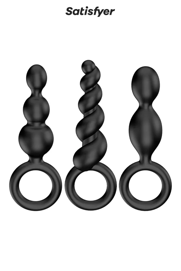 Set di 3 Booty Call spine nere