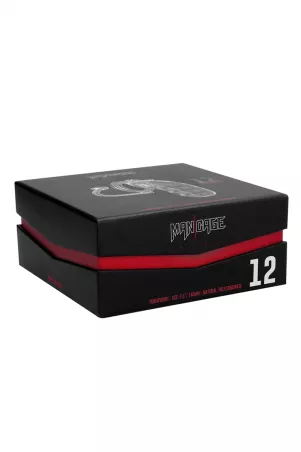 Gabbietta di castità 14cm con spina - ManCage 12