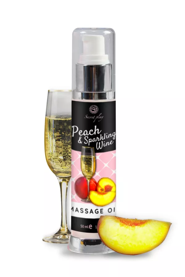 Peach and sparkling wine massage oil Peach and sparkling wine massage oil