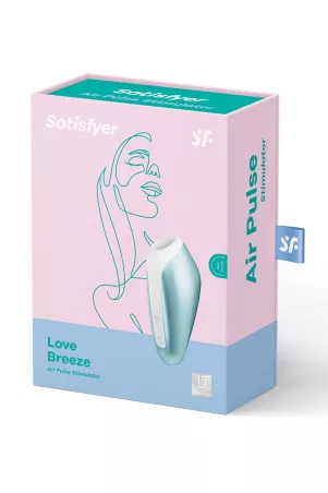 Stimulateur de clitoris Breeze bleu - Satisfyer