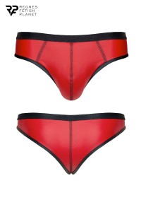Brief red wetlook