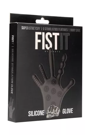 silicone stimulation glove