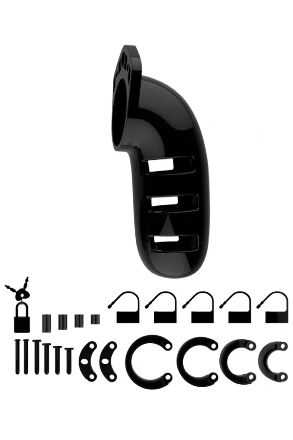 Cage of chastity 14cm ManCage 06 black