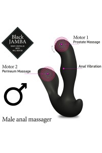 Unisex Analstimulator – Black Jamba