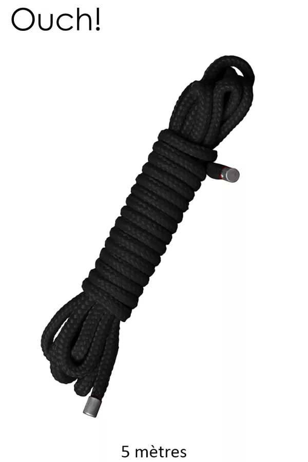 Japanisches Bondageseil 5m schwarz Japanisches Bondageseil 5m schwarz