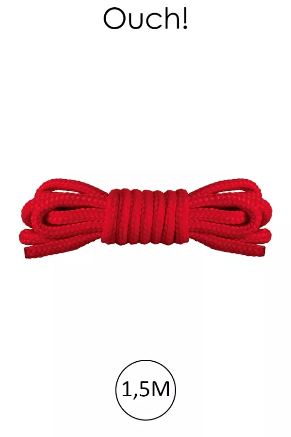 Mini Bondageseil 1,5m rot Mini Bondageseil 1,5m rot