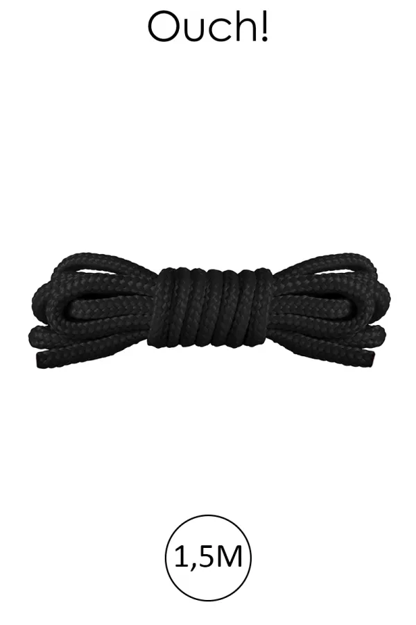 Mini-Bondage-Seil 1,5 m schwarz Mini-Bondage-Seil 1,5 m schwarz