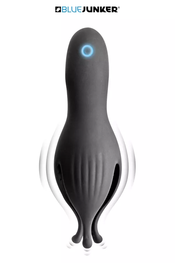 Stimolatore glande e testicoli Blue Junker – Vibrazioni precise Stimolatore glande e testicoli Blue Junker – Vibrazioni precise