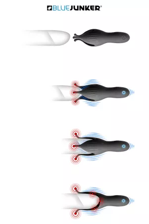 Blue Junker Tip & Testicle Stimulator – Powerful & Precise Vibes
