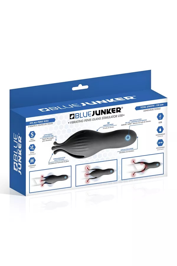 Stimolatore glande e testicoli Blue Junker – Vibrazioni precise