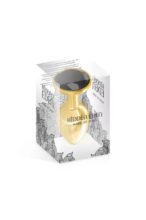 Tappo di gioielli in alluminio oro e nero S