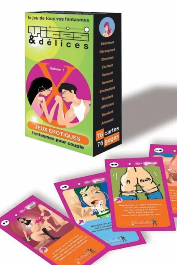 Jeu érotique Vices et délices - saison 1 Jeu érotique Vices et délices - saison 1