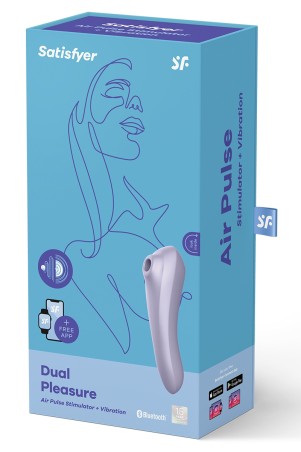 Stimulator Satisfyer Dual Pleasure purple
