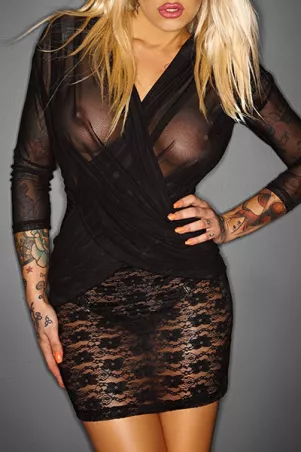 Flirty Dress - Black