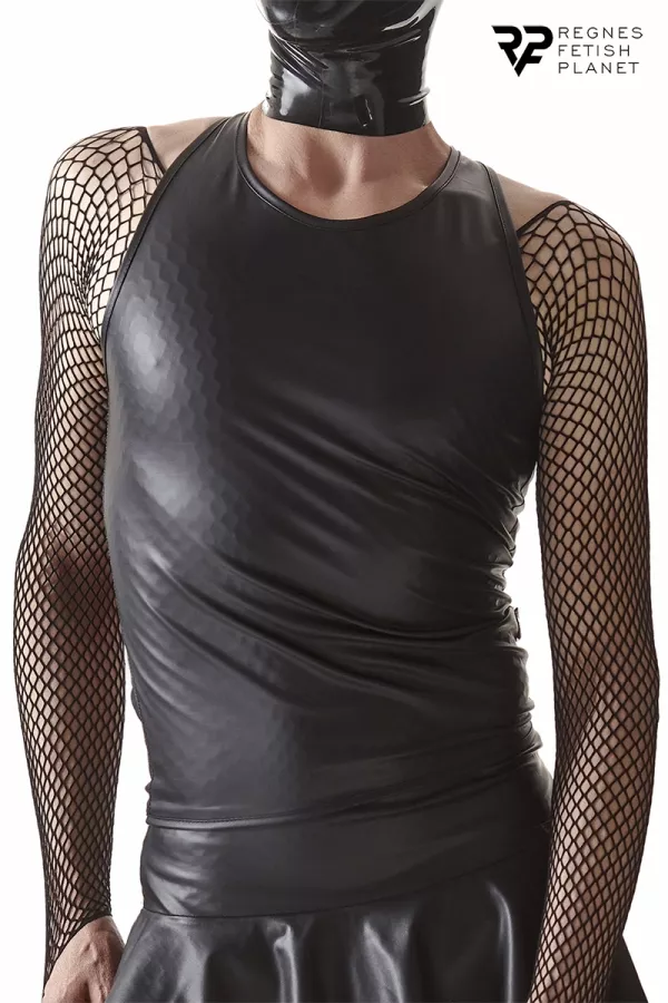 Black back debarder with straps Black back debarder with straps