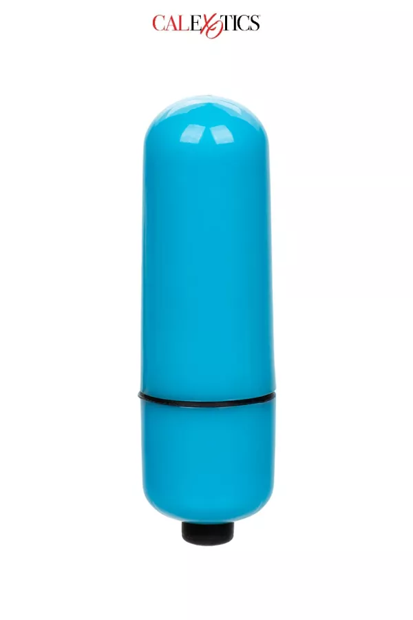 Mini vibro Bullet bleu 3 vitesses - CalExotics Mini vibro Bullet bleu 3 vitesses - CalExotics
