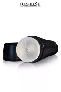 Fleshlight Flight Pilot ouvert, gaine visible et posée horizontalement