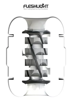 Schéma intérieur du Fleshlight Quickshot Vantage – texture de la gaine visible