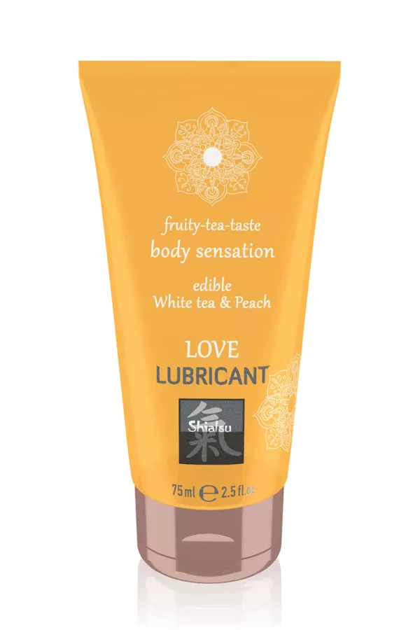 Edible lubricant Tea and Peach Edible lubricant Tea and Peach