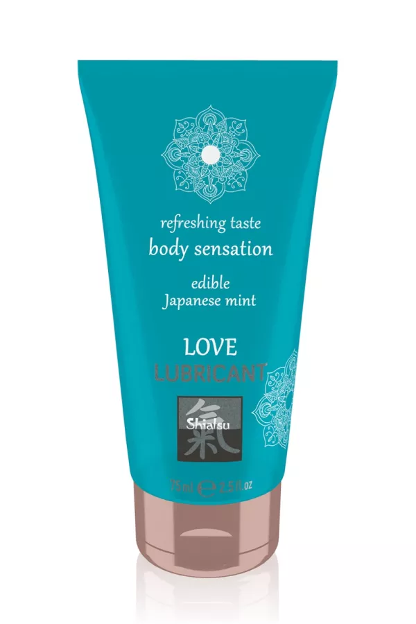 Lubrifiant comestible Menthe Japonaise - Shiatsu Lubrifiant comestible Menthe Japonaise - Shiatsu