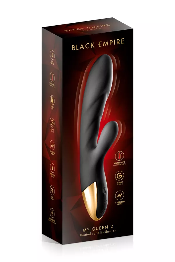 My Queen 2 beheizter Vibrator - Black Empire | Tentations.ch