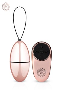 Egg vibrante Rosy Gold – 10 modalità e telecomando discreto