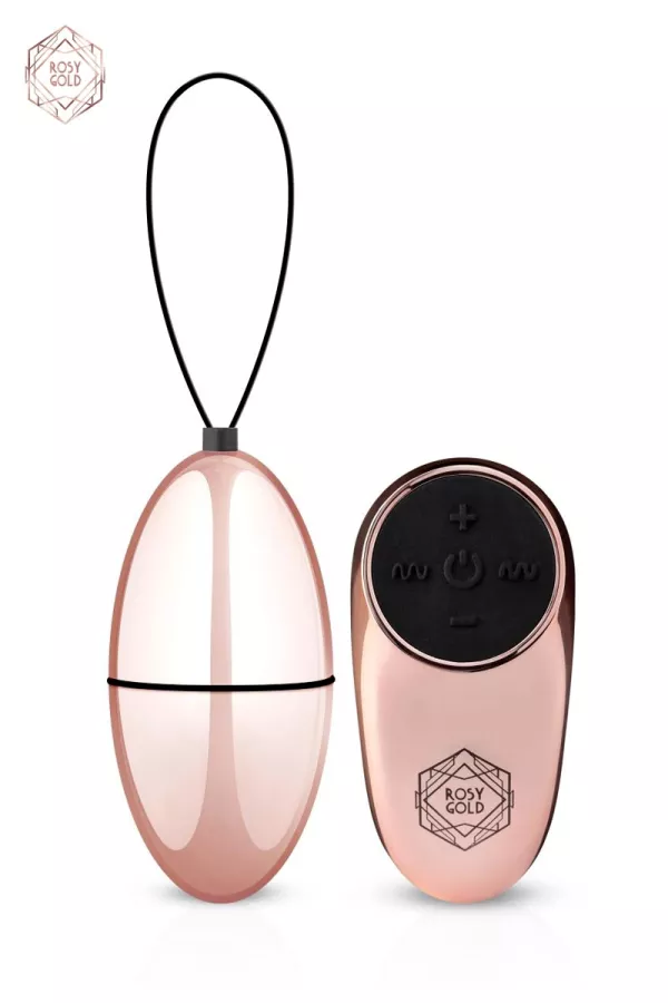Rosy Gold Vibrating Egg – Remote Control, 10 Modes, Waterproof Rosy Gold Vibrating Egg – Remote Control, 10 Modes, Waterproof
