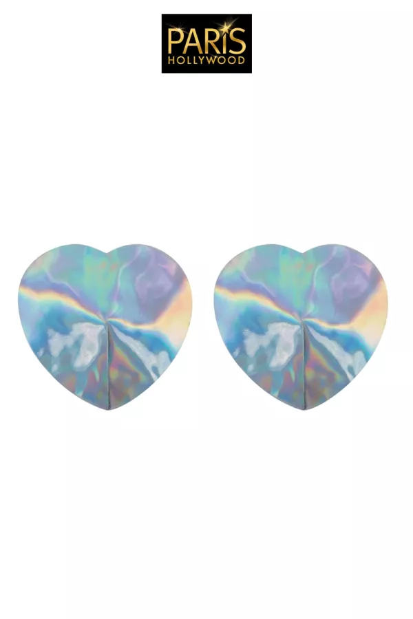 Nipples argentés hologramme - Paris Hollywood Nipples argentés hologramme - Paris Hollywood