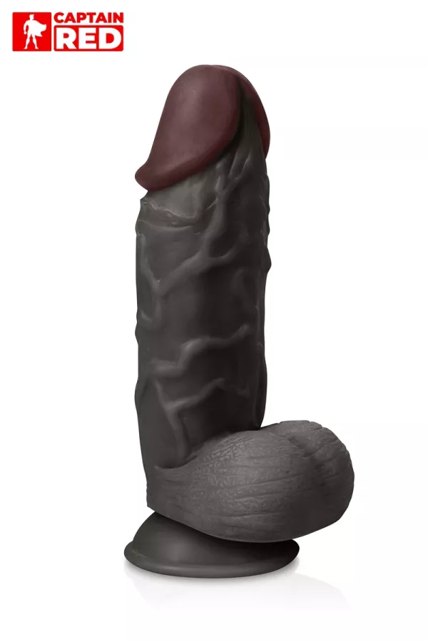 Dildo XXL The Strong Nero 26 x 6,5 cm Dildo XXL The Strong Nero 26 x 6,5 cm